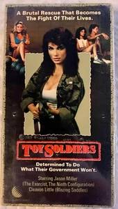 Toy Soldiers VHS Jason Miller, Cleavon Little, Rodolfo De Anda, Terri Garber New - Picture 1 of 7