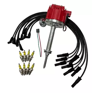 HEI Distributor + Ignition System For Dodge Chrysler Plymouth 361 383 400 2668XK - Picture 1 of 10