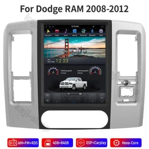 12.1" 4+64g For Dodge Ram 2008-2012 car Gps Navigation Stereo Radio Android 9.0 - Picture 1 of 12