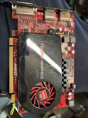 Dell AMD FirePro V4900 1GB GDDR5 2-DP & 1-DVI Video Graphics Card 0C8MR2 C8MR2 - Image 1 of 4