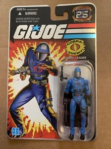2007 GI Joe 25th Anniversary Cobra Leader Commander Foil card New Sealed - Bild 1 von 2