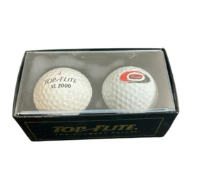 NHL Carolina Hurricanes Golf Balls 2 Pack Top Flite XL 2000 White Brand New - Picture 1 of 3