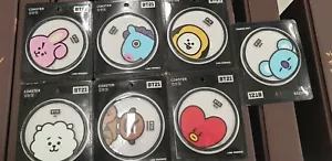 BTS BT21 Cup Coaster UFFICIALE - Foto 1 di 8