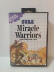 Miracle Warriors Seal Of The Dark Lord Sega Master System (CIB) w/ Map Complete