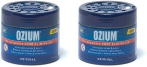 Gel eliminador de humo y olores Ozium 4,5 oz aroma original (paquete de 2) - Imagen 1 de 1