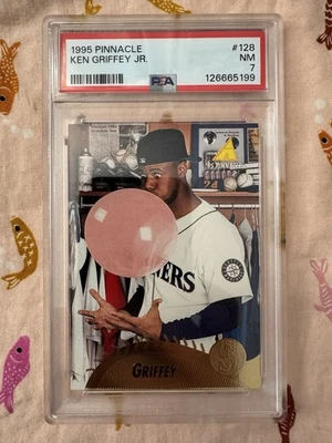 Pinnacle Ken Griffey Jr 1995 #128 PSA 7 Foto 1 de 2