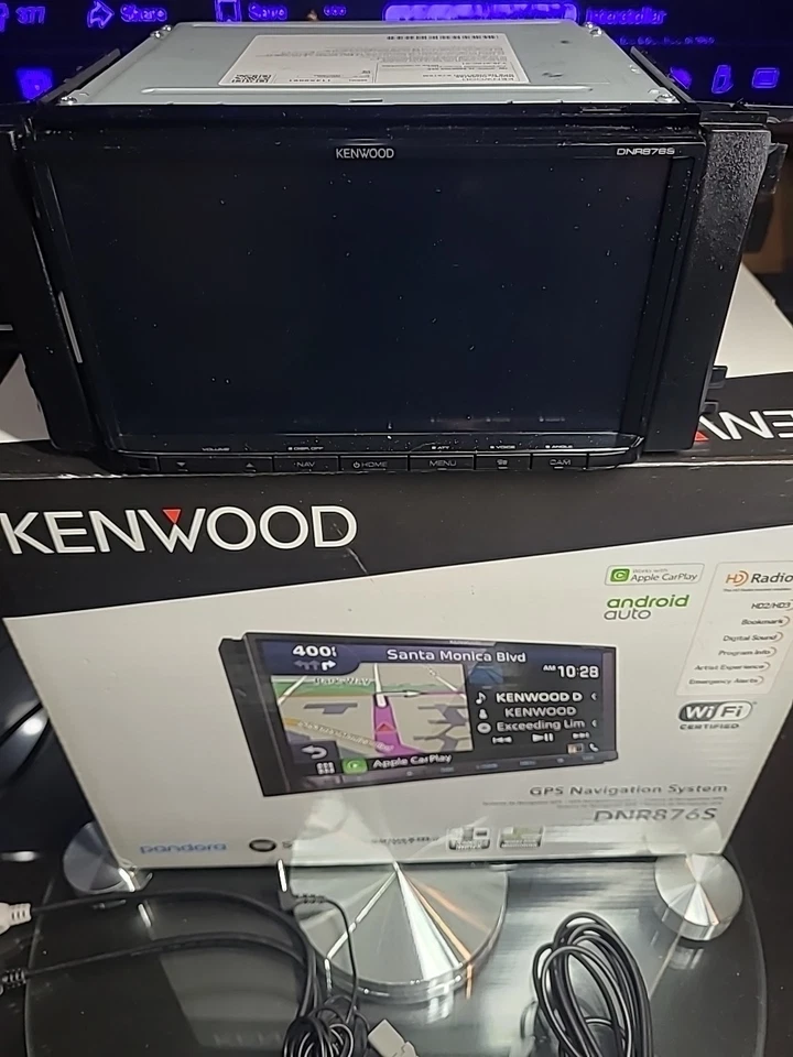 Kenwood DNR876S Garmin Navigation Wireless Android Auto Apple CarPlay Multimedia - Image 1 of 4