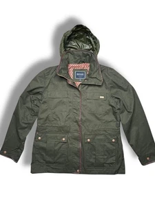 Chaqueta impermeable Regatta Isotex 5000 Reino Unido 16 verde capucha enrollable abrigo exterior - Imagen 1 de 15