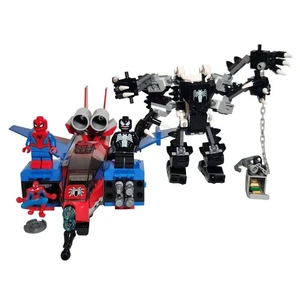 Lego Marvel Spider-Man: Spider-Jet Vs. Venom Mech 76150 Complete Built Pre-owned - Picture 1 of 8