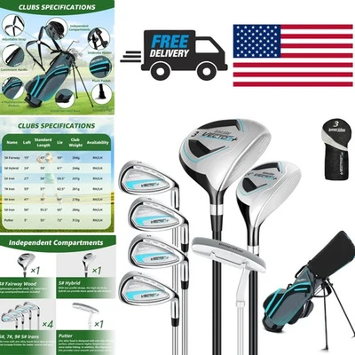 Juego completo de palos de golf para hombre con bolsa ligera putter para jugadores diestros Foto 1 de 4