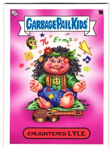 Enlightened Lyle GPK 2020 Garbage Pail Kids Hippie Parody Sticker - Picture 1 of 2