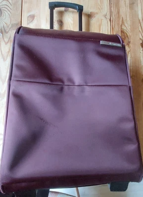 Samsonite 2Rollen-Trolley  Weinrot 55x40x21 cm Weichgepäck - Bild 1 von 4