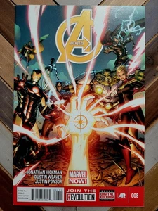 Avengers #8 (Marvel 2013) ft. World Breaker von Jonathan Hickman & Dustin Weaver  - Bild 1 von 3