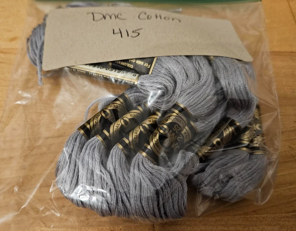 DMC 6-STRAND COTTON FLOSS CHOOSE COLOR BUY 10+ FOR FREE SHIPPING - Image 1 of 1