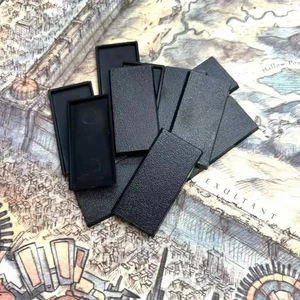 Bases rectangulares 50x25mm para wargames y sobremesa-40 piezas. - Imagen 1 de 4