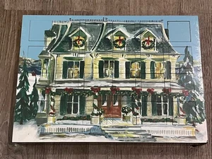 MacKENZIE CHILDS CHRISTMAS HOLIDAY ADVENT CALENDAR BNIB Discontinued - Picture 1 of 3