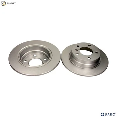 2x BRAKE DISC QD9113 FOR BMW M41D17 1.7L M42B18 N46B18A N42B18A M43B18 M40B18 - Image 1 of 4