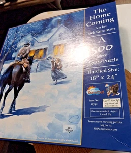 SunsOut Puzzle 500 Teile The Home Cuming (MAY BE CHRISTMAS) 18x24 - Bild 1 von 6