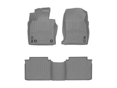 WeatherTech FloorLiner 适用于 2020 - 2024 丰田凯美瑞 - 第一排和第二排,灰色 — 第 1/4 张图片
