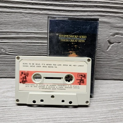 Steppenwolf: Gold Their Great Hits Hits Cassette  Portugal  Tested  Foto 1 de 4