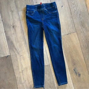 Pantalones de mezclilla ajustados al tobillo Spanx lavado oscuro moldeador XS - Imagen 1 de 8