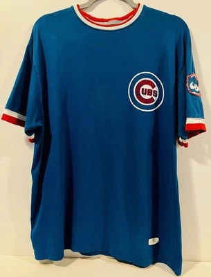 Chicago Cubs Vintage Red Jacket Brand T-shirt XL - Image 1 of 4
