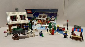 Lego Winter Village Bakery 10216 - Retired - Mostly Complete, read description