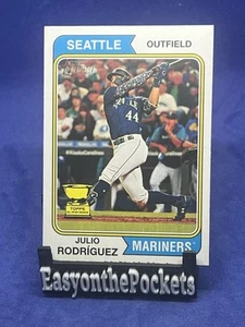 2023 Topps Heritage Julio Rodriguez #18 Mariners - Picture 1 of 2