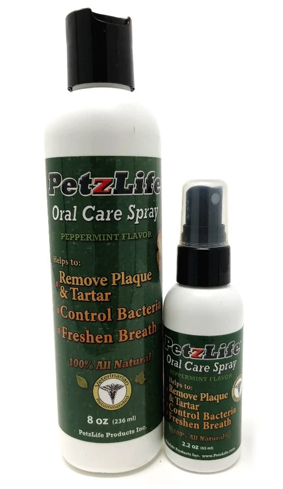 PetzLife Oral Care Spray Peppermint Flavour Bundle - Image 1 of 1