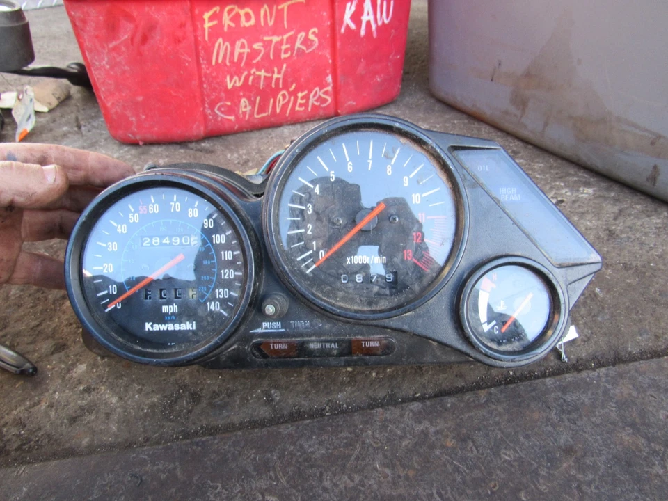 Kawasaki Ex500 1994 Ninja medidores velocímetro tacómetro Foto 1 de 1