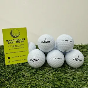 12 Honma D1 Golfbälle 1 Dutzend Perle/A Klasse - Bild 1 von 1