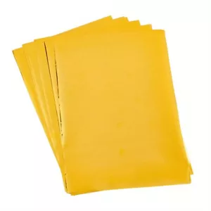 100Pcs A5 Hot Foil Transfer Sheets golden Hot Foil Stamping Papers 21.1x14.6cm - Picture 1 of 7