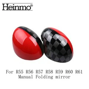 For Cooper JCW R55 R56 R57 R58 R60 R61 Car Door Side Mirror Cover Wing Caps - Picture 1 of 5