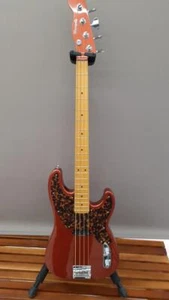 WARMOTH 51 P BASS 2023 CHINDER RED MET Electric Bass Guitar - Picture 1 of 13