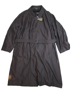 LAUREN Ralph Lauren Herren Trenchcoat schwarz wasserabweisend herausnehmbares Futter 58R - Bild 1 von 19