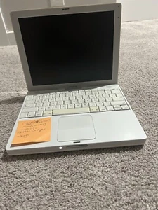 iBook G4 Mac Os Tiger 1.5 Gig Ram 1.5 hvtzl  30 Gigs - Picture 1 of 7