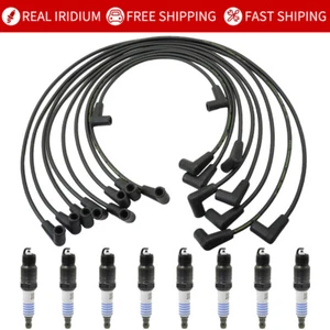 US Electronic Ignition HEI Spark Plug and Wire Kit For Chevy SBC BBC 454 350 383 - Picture 1 of 10