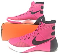 Nike Hyperdunk 2015 Pink Breast Cancer Think Pink 749561-606 Men 12 used no box | eBay