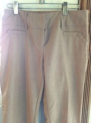 Womens Joe B Tan Dress Pants - Size 5 - Image 1 of 4