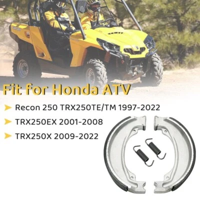 Zapatas de freno traseras para Honda TRX250 Recon 250 1997 1998 1999 2000 2001  Foto 1 de 4