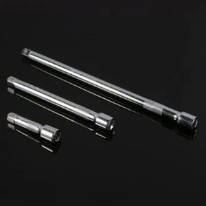 3/8" Long Short Drive Extension Bar Adapter Socket Ratchet Wrench Extender Rod - Bild 1 von 11