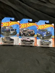 Hot Wheels Humvee 33/250 HW First Response 4/10 Blue Tactical (lot Of 3) - Picture 1 of 1