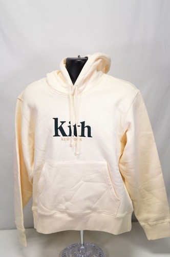 OFF WHITE Felpa con cappuccio nuova con etichette Kith Jane II Sandrift XL donna