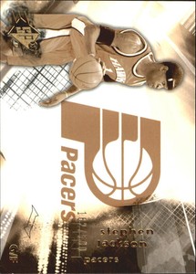 2004-05 SPx Throwback Indiana Pacers Basketball Card #33 Stephen Jackson /500