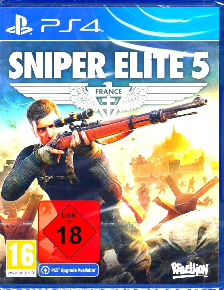 Sniper Elite 5 (PS4, 2022)