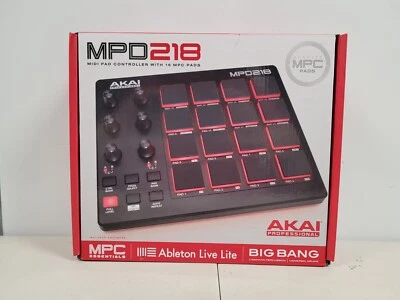 Akai Professional USB MIDI Controller 16 Pad MPD218. Brand New Open Box. #42 - Image 1 of 4