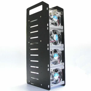 Disk Test Bench Case Bracket DIY Enclosure Set Tool Hard Drive 3.5inch HDD - Picture 1 of 18
