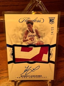 2019-20 Flawless Collegiate ROMEO LANGFORD #109 RC RPA Auto 14/15 Celtics - Picture 1 of 2