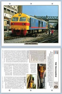 The Thai Railway - Distant Lands - Legendary Trains Maxi Card - Picture 1 of 1