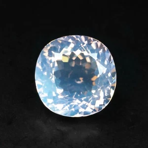 Ravishing 2.28 ct Blue Moonstone Cushion Cut Yellowish Blue Gemstone From India - Picture 1 of 6